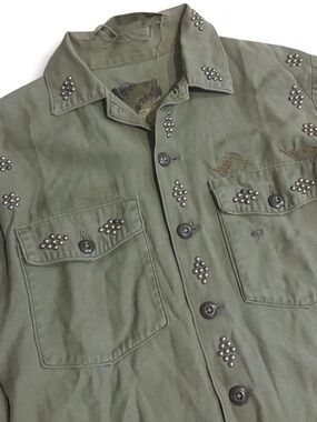 Y2K vintage The Great China Wall military shirt